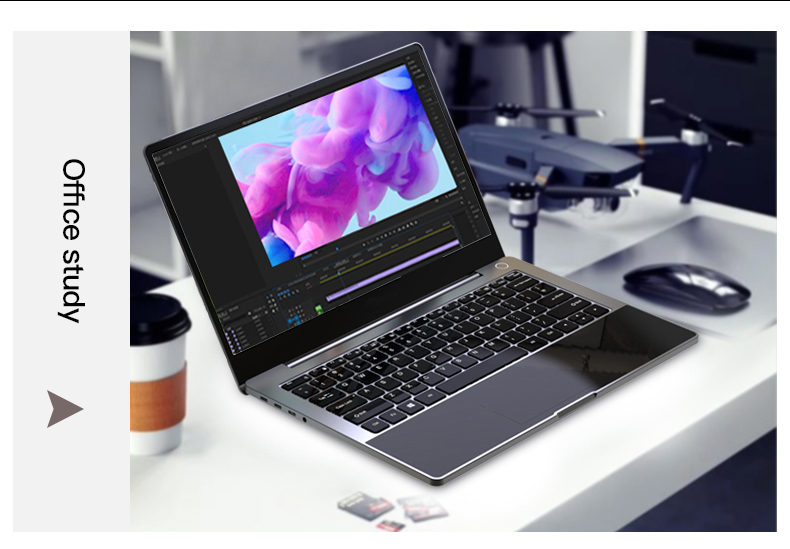 720p Camera Slim Bezel Laptop Core I7 10510U CPU 16G RAM 1TB SSD