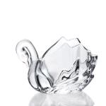 Clear candle holder