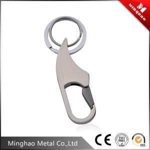China Hot sale Dog teeth shape 67.65*8.47mm hooks clasp for key ring,Nickel and gold wholesale