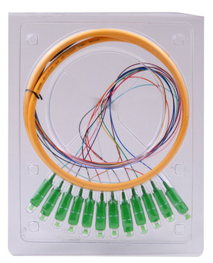 G657A SC APC Fiber Optic Pigtail