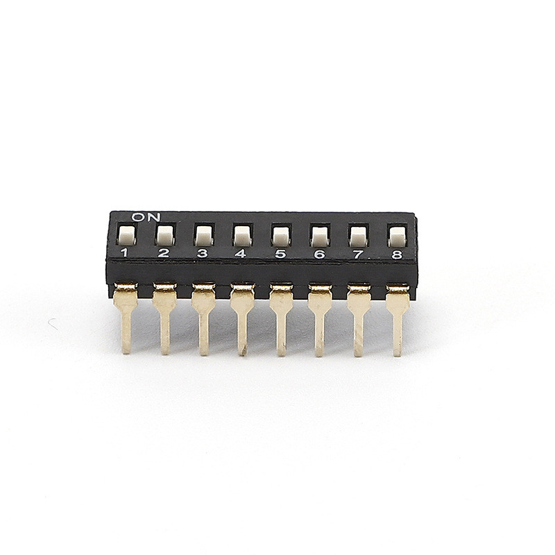 10 pcs black dip switch horizontal 4 position 2.54mm pitch for circuit breadboards pcb 1 buyer