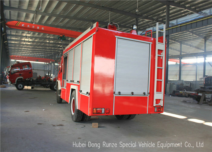 ISUZU FVR EURO5 Water Foam Fire Fighting Vehicles For Fireman Department
