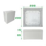TY-8025070 Waterproof ABS Electric Connection Box for Junction waterproof