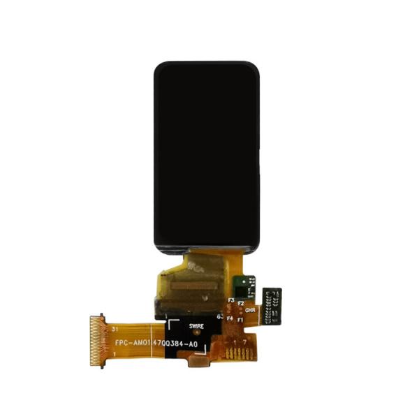 1.47 inch OLED display close-up
