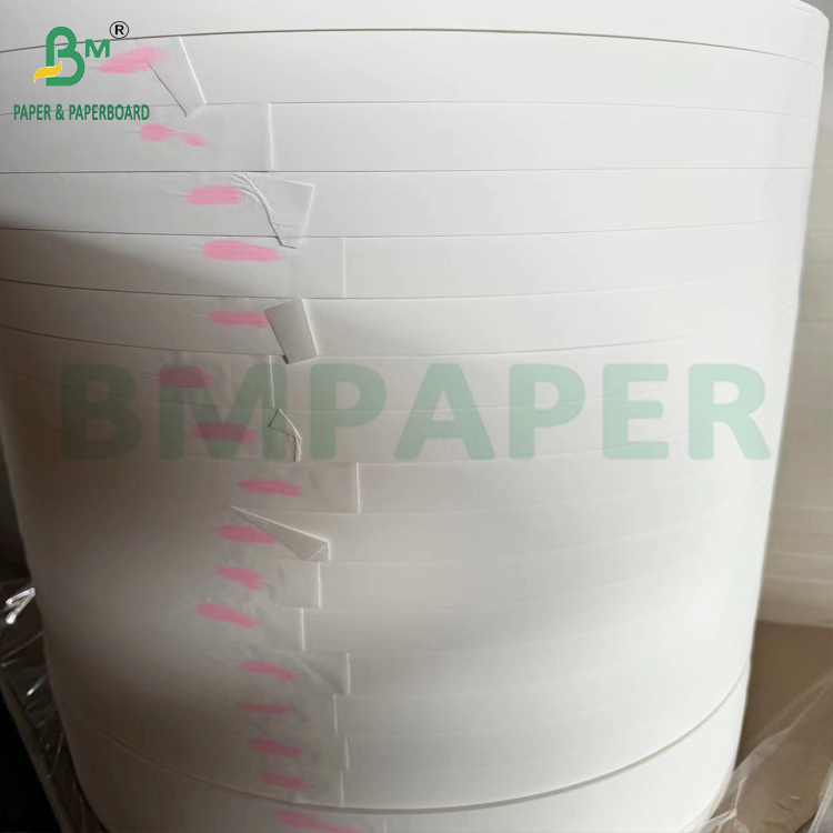 White 24g 28g Straw Wrap Paper For Packaging Straws Food safe