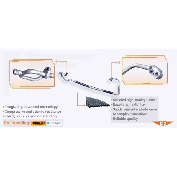 Hyundai Elantra AC Pipe Discharge Line OEM 97762-F2000 1.6L 16-17