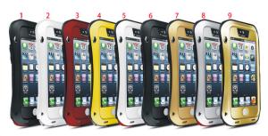 China Aluminum Dirtproof/Shockproof/Waterproof With Gorilla Glass Iphone 5 5S Cases wholesale