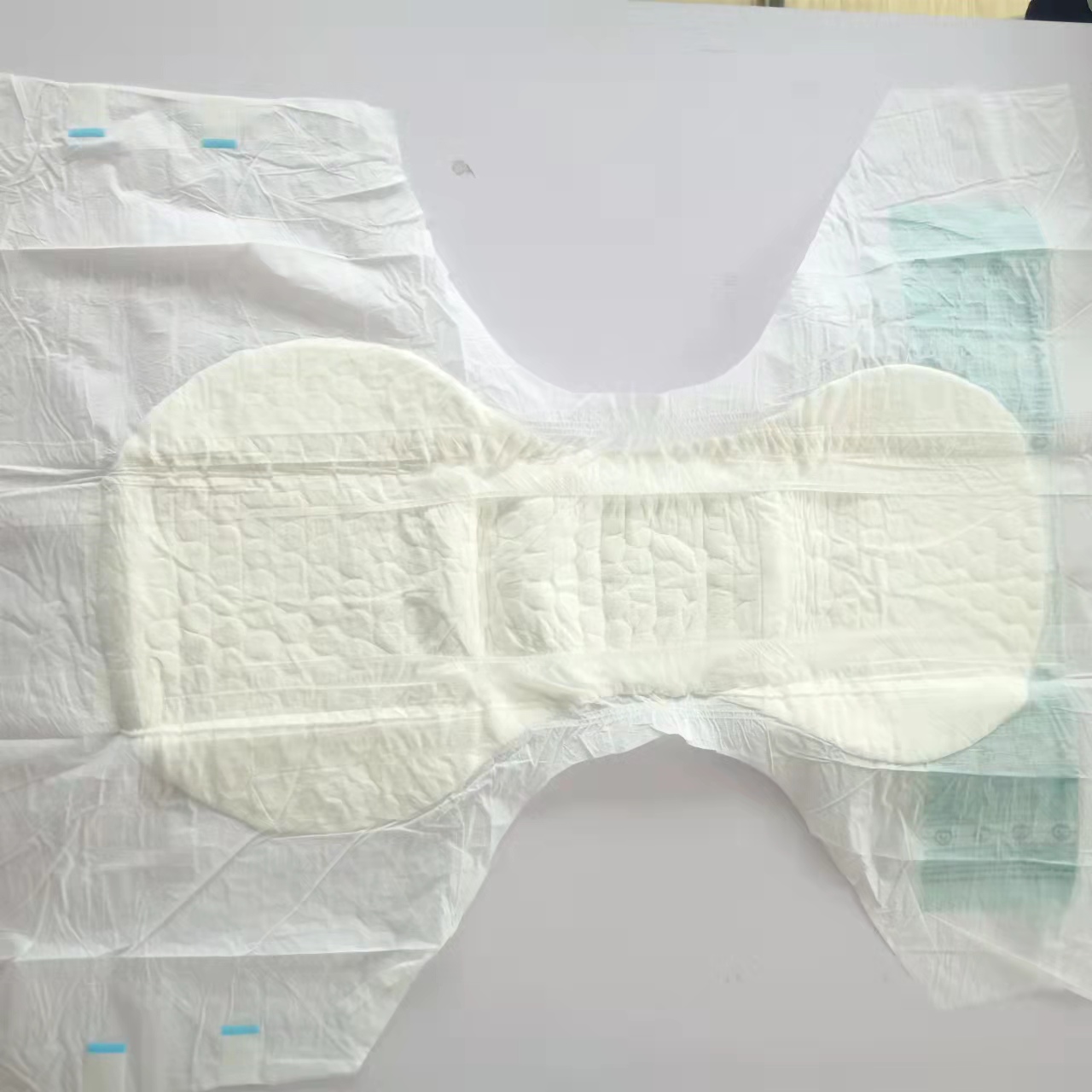 3-D Leak Prevention Adult Incontinence Diaper with 4 Tapes and Adjustable Pocket