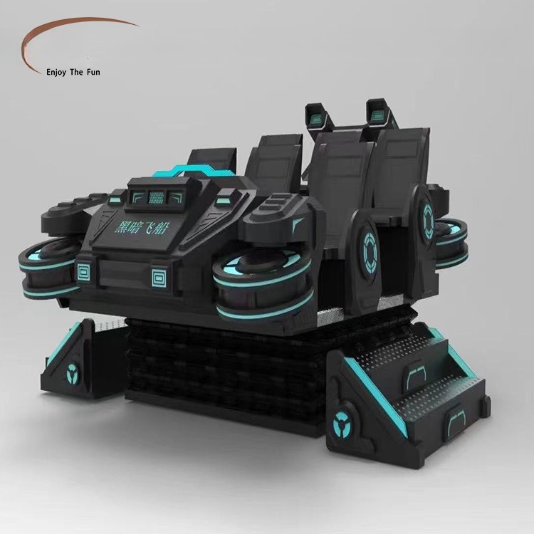 Amusement Park 6 Seats 9d Virtual Reality Cinema VR Roller Coaster Machine