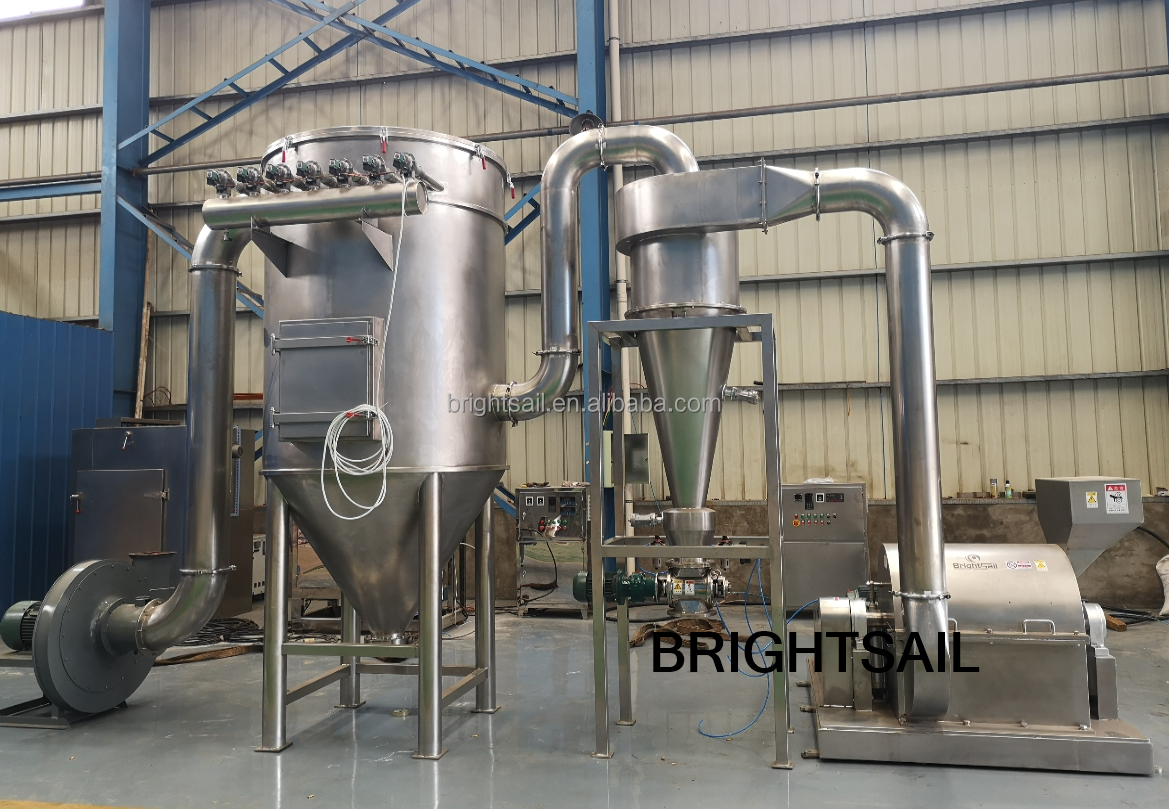 Spice Herb Pulverizer Machine 500kg / h Powder Making grinding