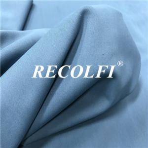 China One Piece Swimwear Repreve Recycled Spandex Fabric 2021 Solid Colours wholesale