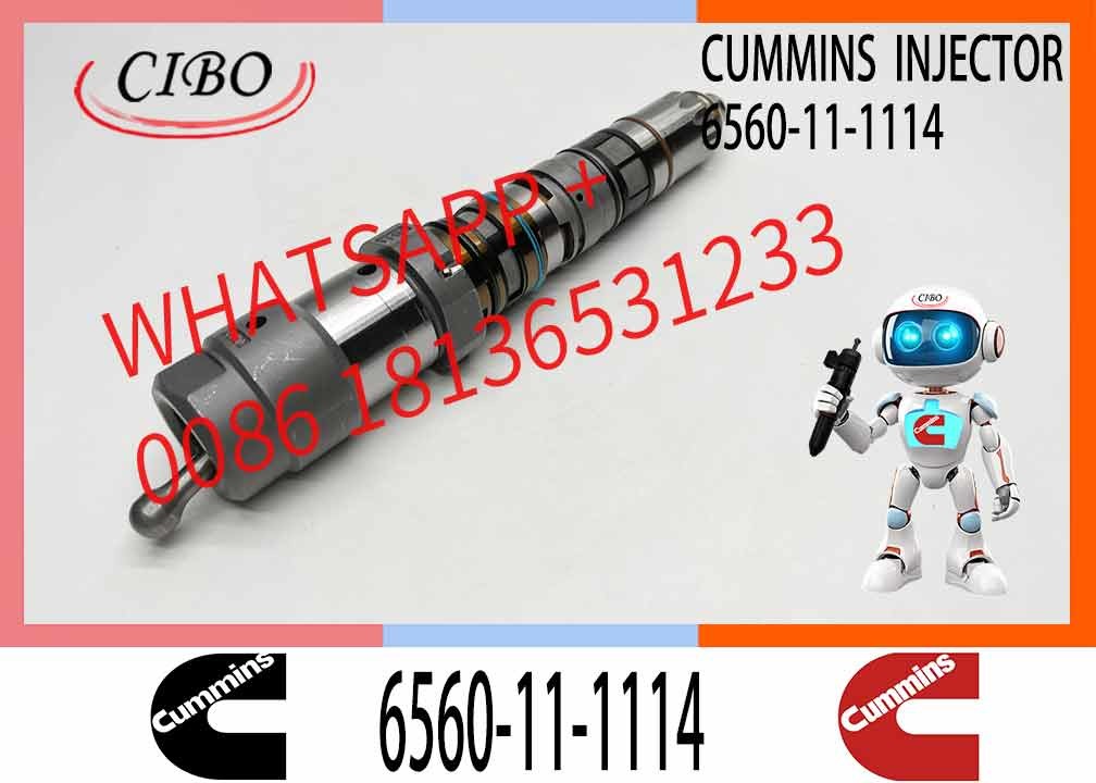 Neutral New Injector 6560-11-1114 6560111114 for SAA6D170E SA6D170E Injector