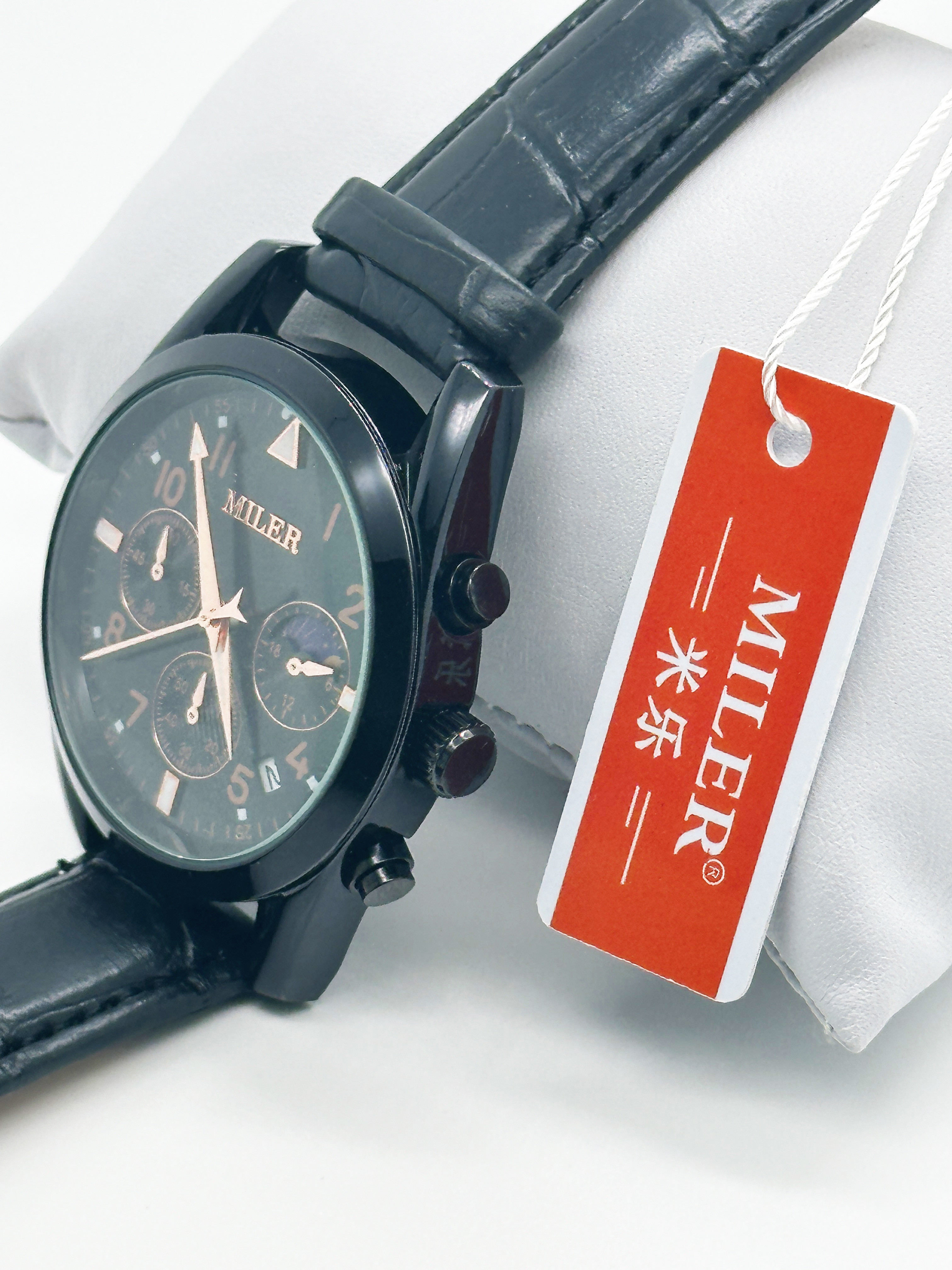 Custom Luxury Waterproof Wristwatch Analog And Digital Display Mens Stylish Watch