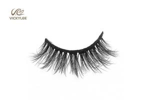 China Natural Black 6D Effect 16mm Natural False Eyelashes wholesale