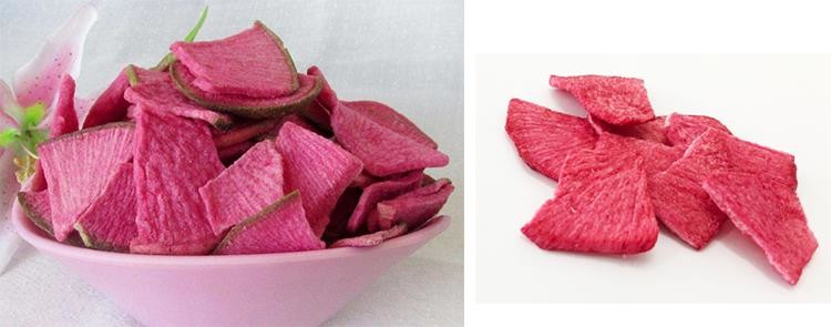 Auto Vegetable Chips Making Machine 170~200kg Working Capacity No Color Fading