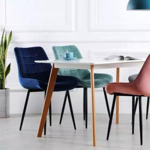 China High Back Upholstered Fabric Dining Chair D52mm Dining Accent Chair Dirt Resistant wholesale