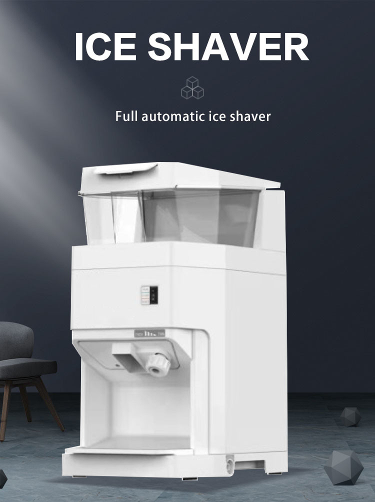 15l Cube Ice Shaver Machine 320rpm Electric Ice Crusher Machine 6Kg/Min