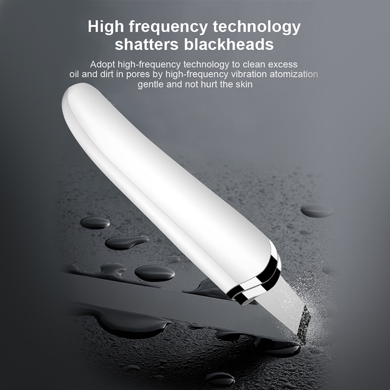 ABS Material Exfoliators Skin Scrubber Ultrasonic Vibration 24000Hz