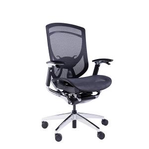 China IFIT X Swivel Office Staff Chairs With Armrest Chromed Aluminum wholesale