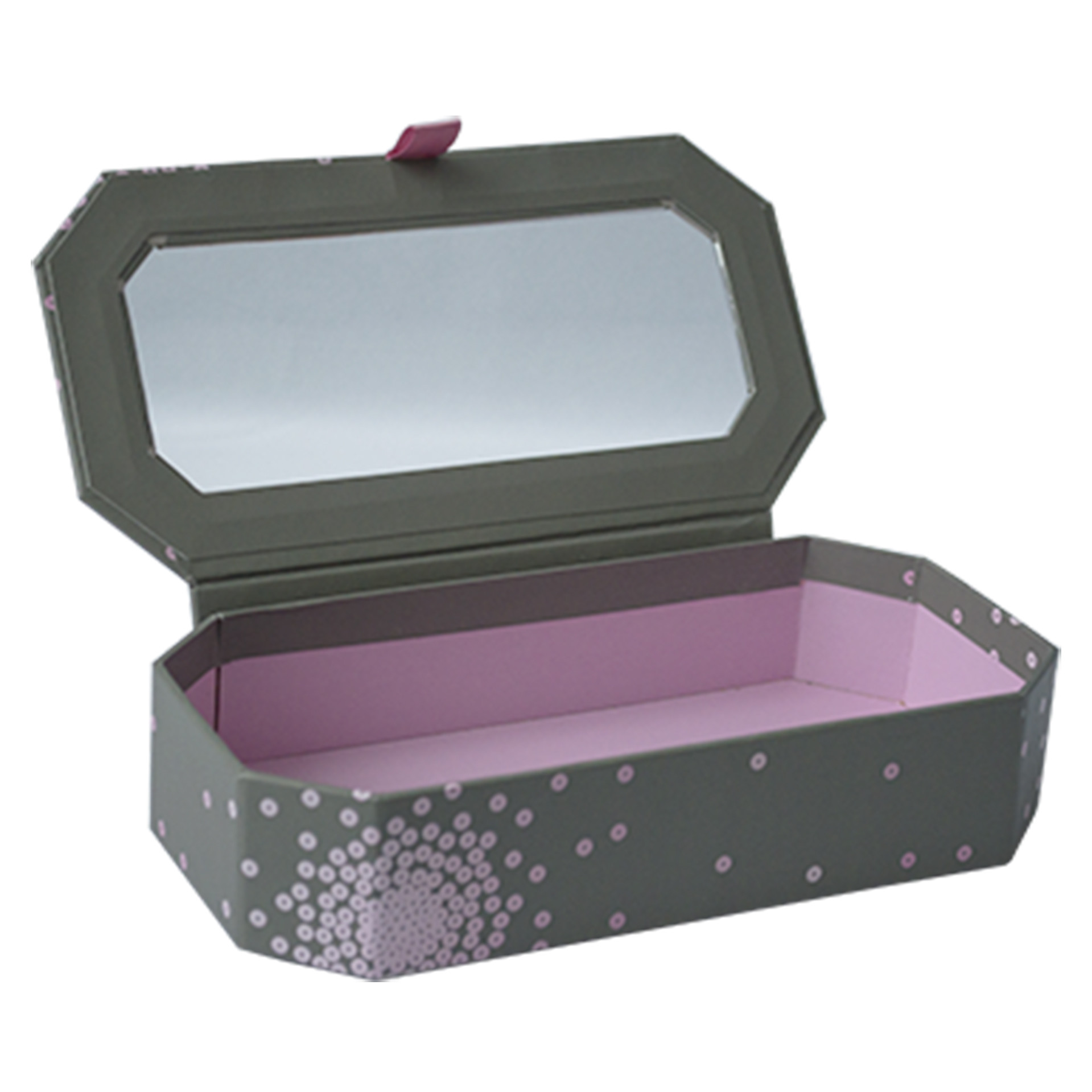 OEM Cosmetic Gift Box Packaging CMYK / Pantone Makeup Gift Box