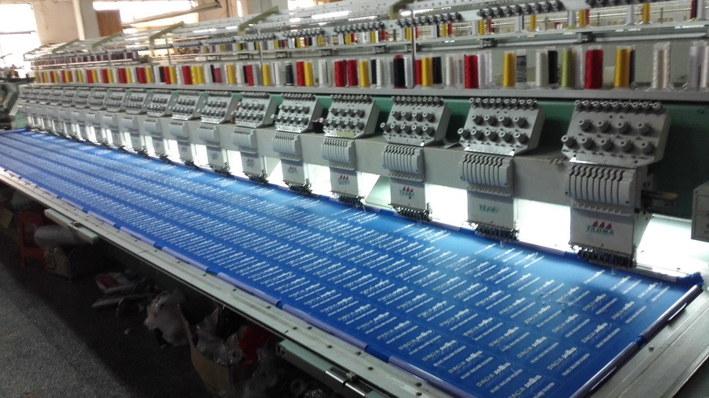Multi Thread Used Tajima Embroidery Machine Computerized 9 Needles