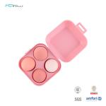 Luxury Microfiber Marshmallow Makeup Sponge Red Pink Colors Super Soft Latex