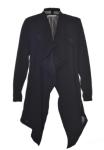 Elegant Ladies Stylish Coats , Warm Asymmetrical Hem Coat Autumn Winter