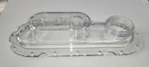 China Custom Injection Molding PE/PP Transparent Plastic Base Plastic Parts wholesale