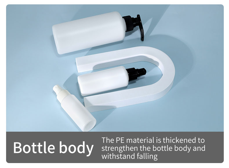 120ml 150ml 250ml 350ml 500ml Body Wash Bottles HDPE Empty Shampoo Bottles For Child