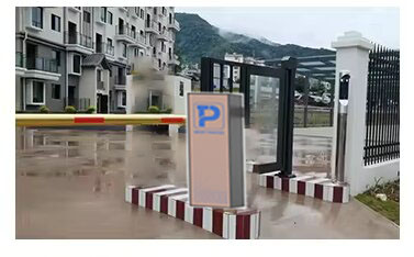 Public Office Building Speed Swing Turnstile Barrier Gate For Pedestrian Entry Exit