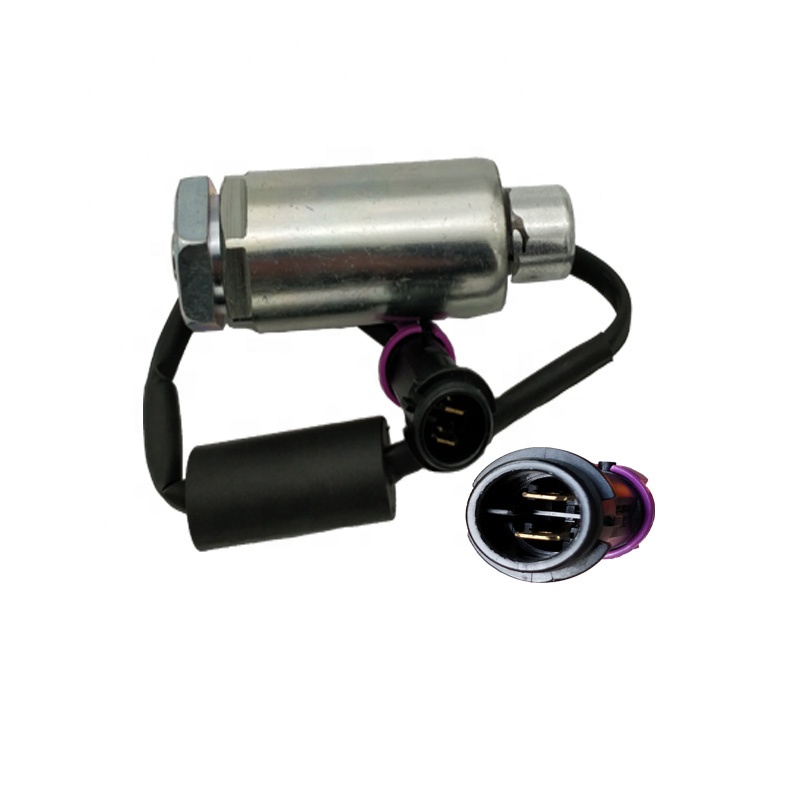 Fuel Engine 498 Oil Stop Flameout Solenoid Valve Assembly B3754020-C387 Excavator Spare Parts