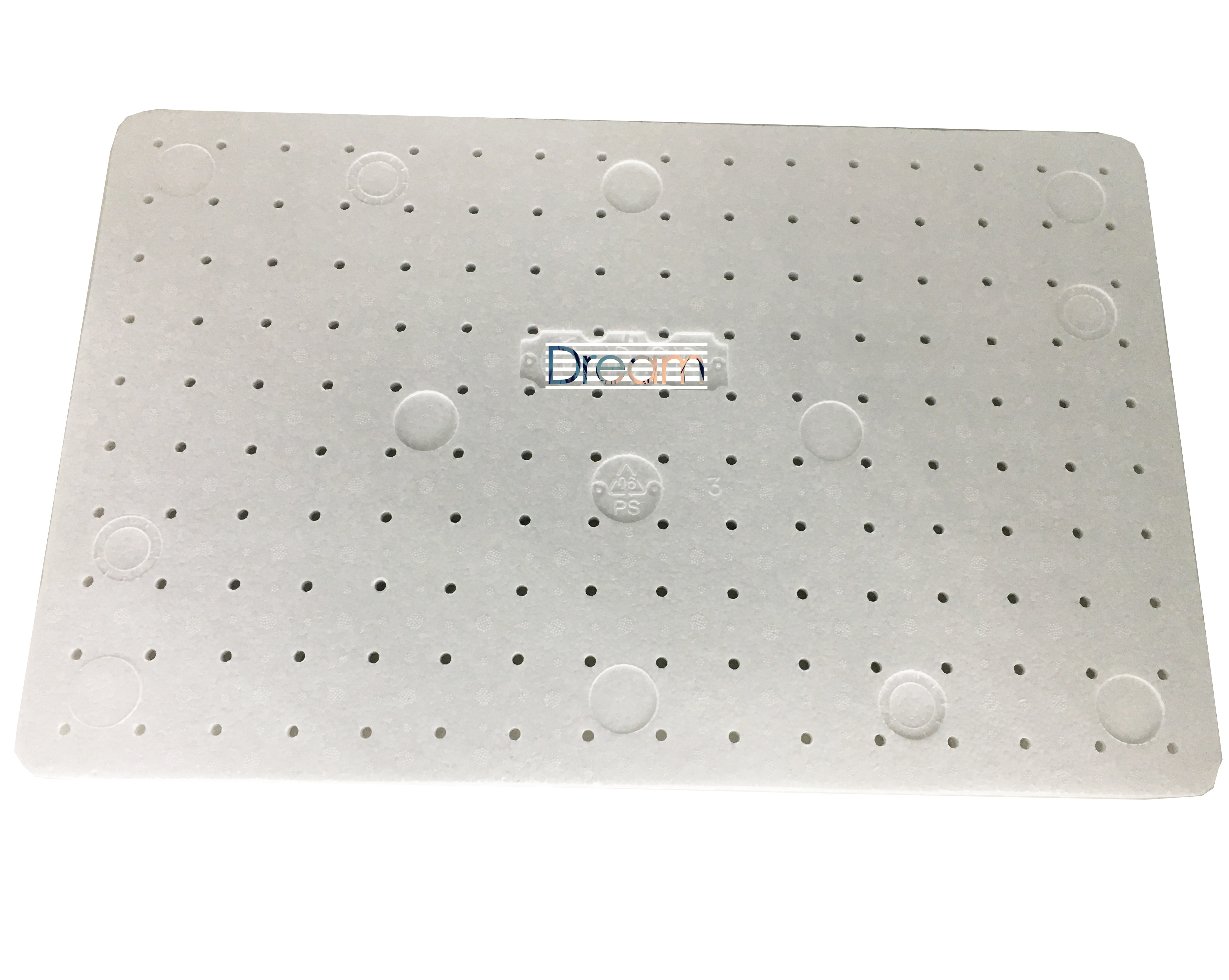White Rectangle 160 Cavity Plastic Nursery Tray EPS Foam Seed Starter Trays