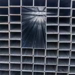 Customized Cupboard Construction Galvanized Steel Square Tube with 3mm Thickness