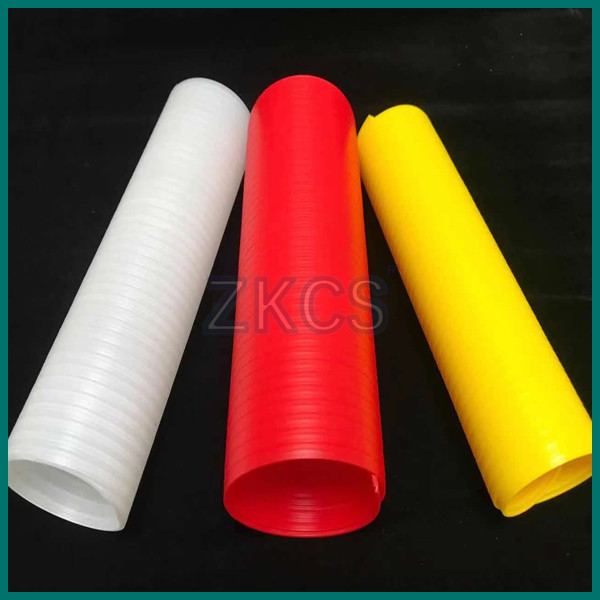 Plastic Spiral Tube Telecommunication Industry PP Plastic Duct Hose , Diameter 71mm