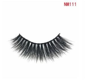 China 100% Natural Soft Curl Genuine Siberian Mink Hair Hand-made Luxury fashion fake lashes wholesale