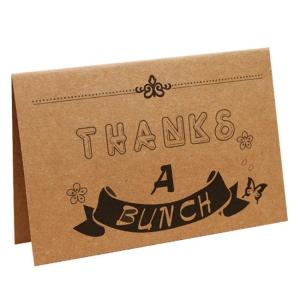 China Kraft Paper Card Blank Sleep Aid Items Scent Brown Wedding Favour Gift Greeting wholesale