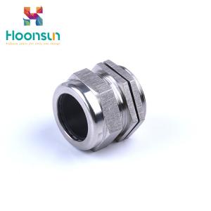 China Fireproof NBR Sealing 10mm SS Cable Gland IP68 Anti Aging wholesale