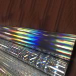 Antistatic PET Self Adhesive Holographic Film Multiple Extrusion