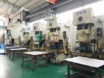 Brass material Custom metal stamping parts for electronics industry, thickness 1