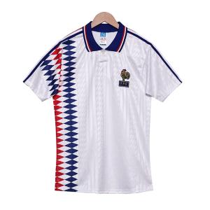 China France 1994 Retro Away Fan Edition Football Jersey Pays Tribute to the World Cup Legends wholesale