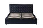 Tufted Headboard Solid Wood Double Bed Modern Style Designs Sofa Cum Full Line