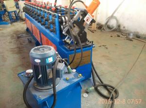China 0.4-0.8mm Thickness Profile Roof Batten Roll Forming Machine 13 Stations wholesale