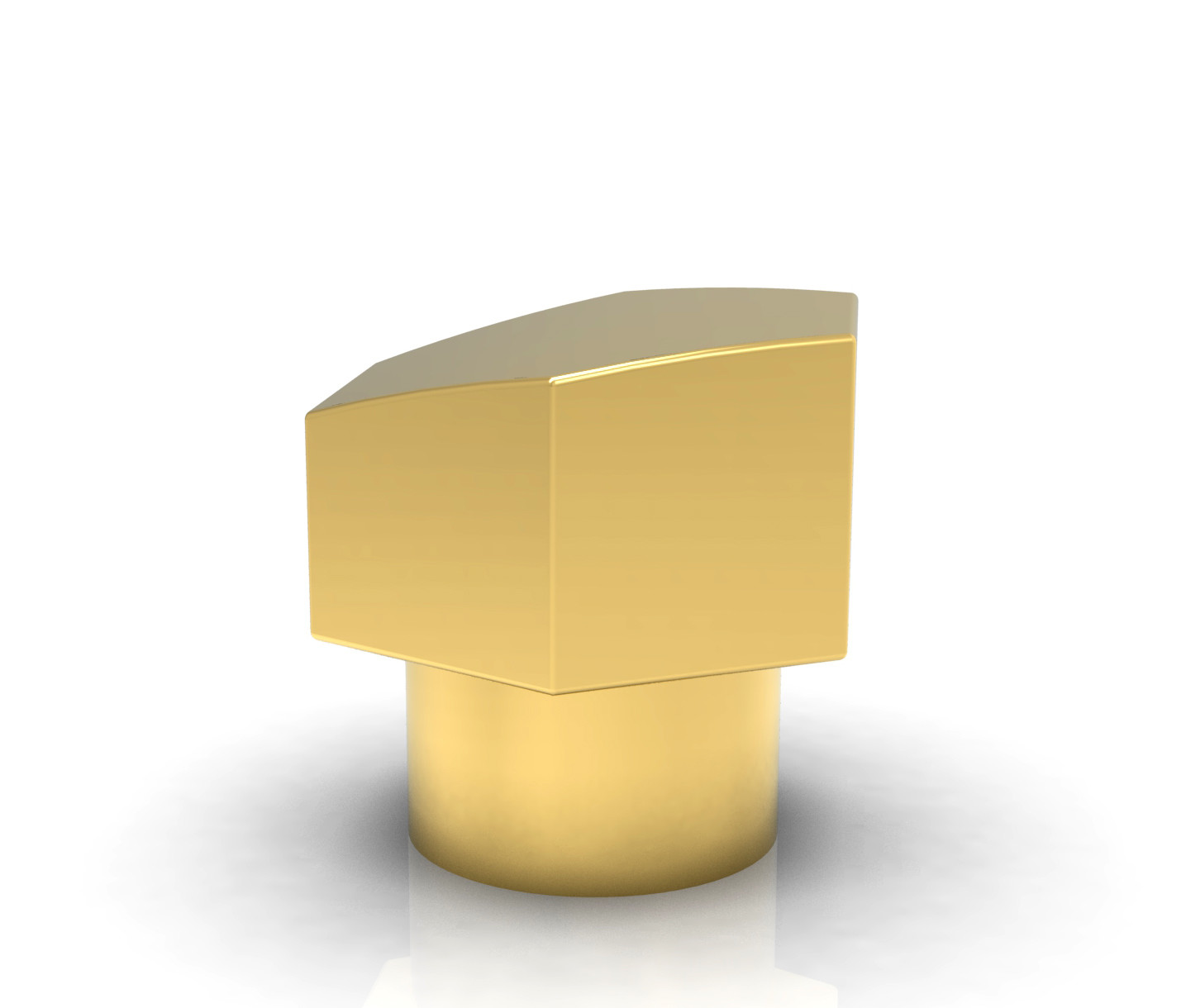 Exquisite Thick Bottom Zinc Alloy Glass Perfume Bottle Cover