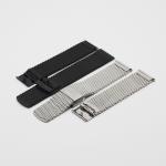 Stainless Steel Mesh Watch Band Replacement Black Bracelet 14/18/20mm