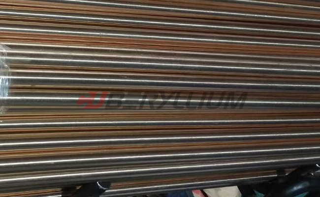 TH04 CuNi2Be Copper Nickel Beryllium Alloy Rod Bar High Strength High Conductivity