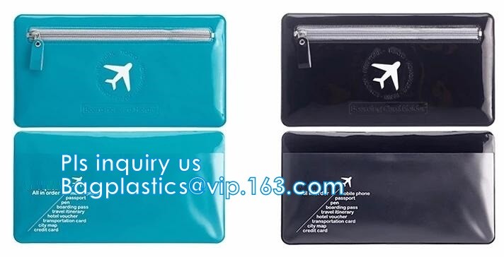 PVC zipper bag transparent plastic self-sealing bag socks plastic bag stationery bags custom, vinly slider zipper packag