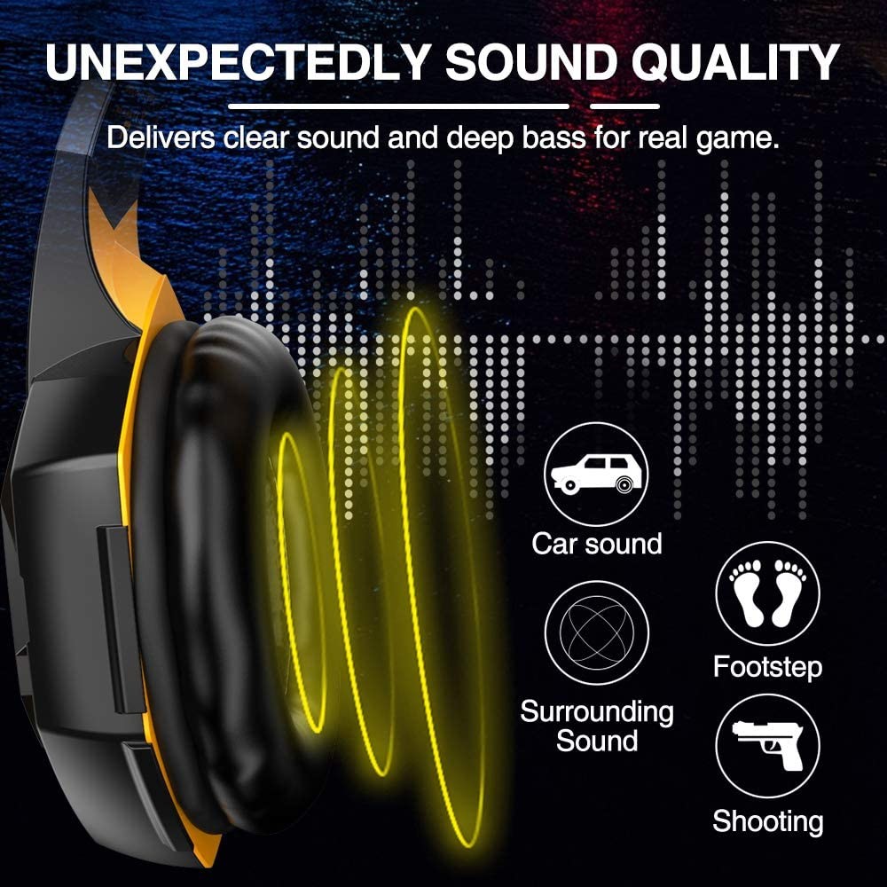 KOTION EACH G2000 100mA 2.2kohm Deep Bass Gaming Headset