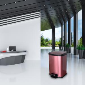 China Fingerprint Proof 1.85 Gallon Bathroom Garbage Bin wholesale