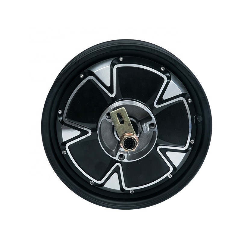 Moped Motorcycle Scooter Parts 48V - 60V 10 Inches 1500W Brake Disc Electric Motor