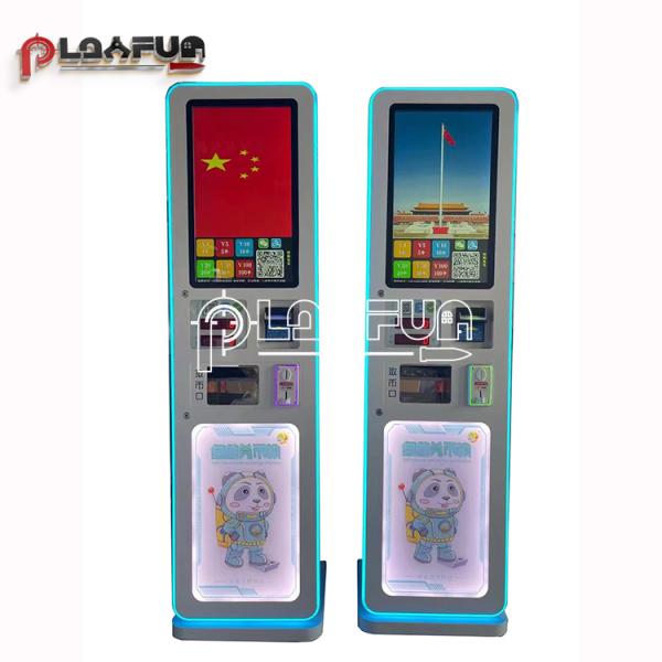 Amusement Park ATM Token ICT Bill Acceptor Coin Exchange Sale Machines for Game Center Coin Change Machine